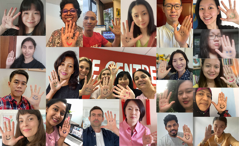 We at The Centre raise our hands for a world without child labour